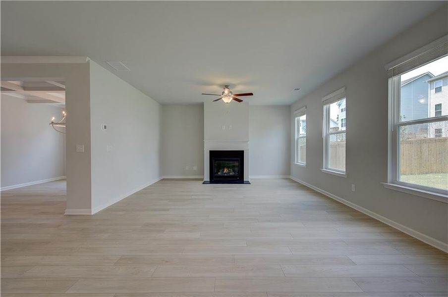 Spacious, unfurnished interior of a new home in Cooper Park, McDonough (Image 28). Spacious, unfurnished interior of a new home in Cooper Park, McDonough (Image 28).