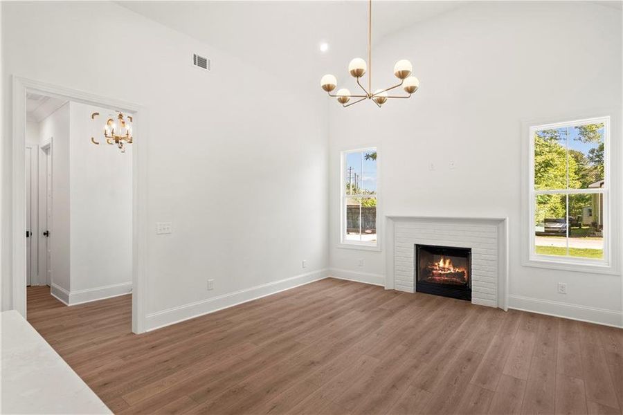 Spacious, unfurnished interior of a new home in , Calhoun (Image 21).