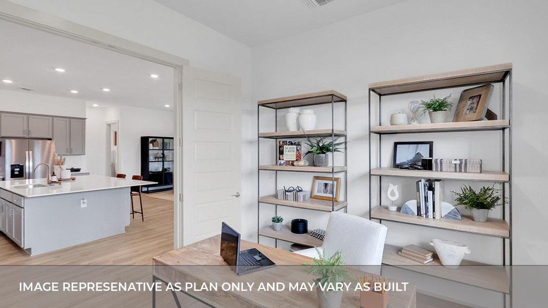 Furnished interior view inside a new home in Rosenbusch Ranch, Leander (Image 27). Furnished interior view inside a new home in Rosenbusch Ranch, Leander (Image 27).