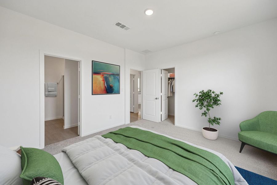 Furnished interior view inside a new home in Montgomery Bend, Montgomery (Image 6). Furnished interior view inside a new home in Montgomery Bend, Montgomery (Image 6).