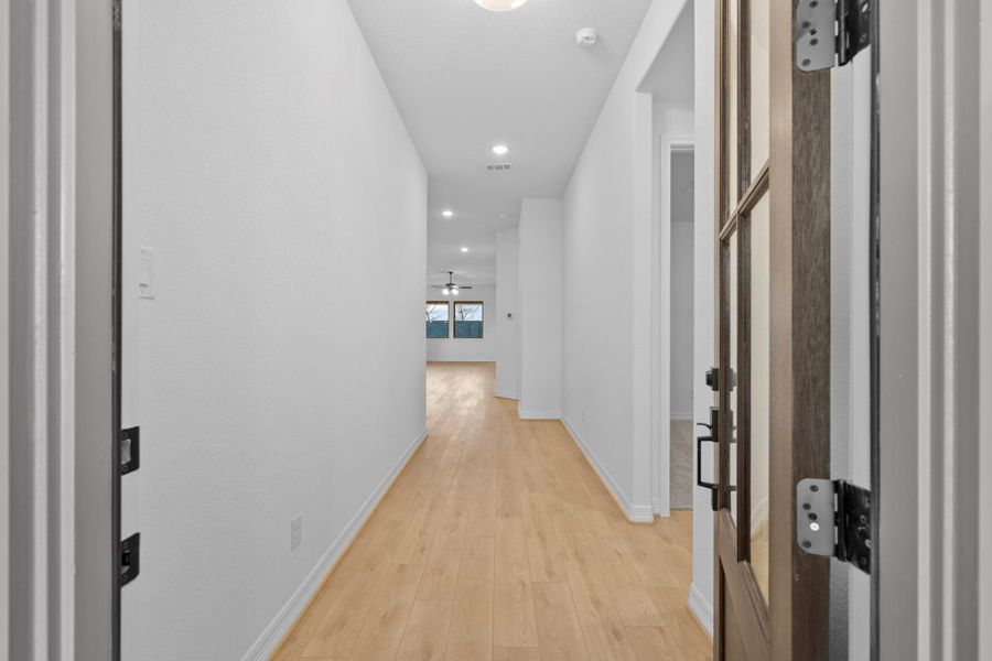 Spacious, unfurnished interior of a new home in Austin Point, Richmond (Image 17).