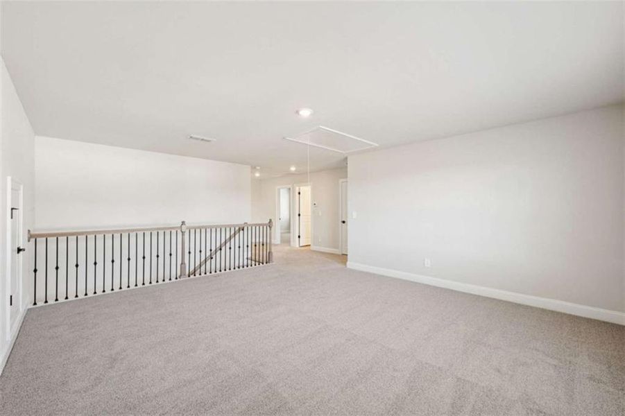 Spacious, unfurnished interior of a new home in River Pointe, Monroe (Image 34).