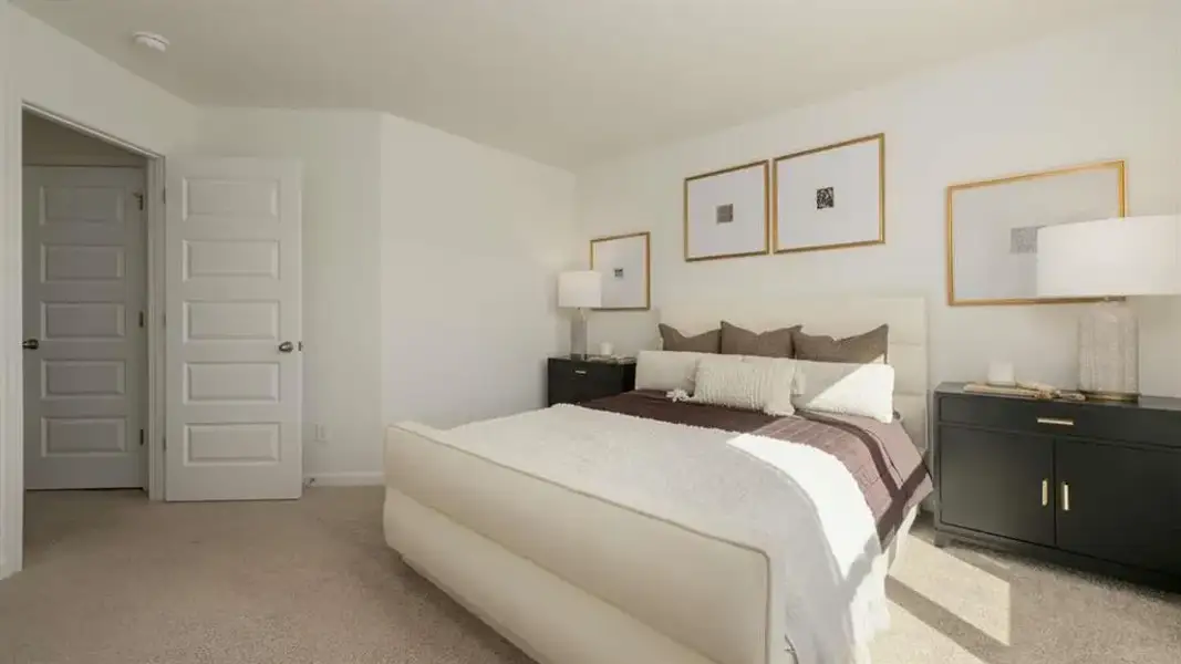 Furnished interior view inside a new home in Mableton Station, Mableton (Image 27).