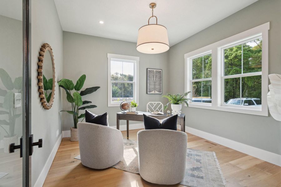 Furnished interior view inside a new home in , Mount Pleasant (Image 33).