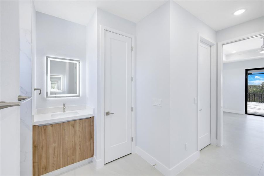 Furnished interior view inside a new home in , Port Charlotte (Image 5). Furnished interior view inside a new home in , Port Charlotte (Image 5).