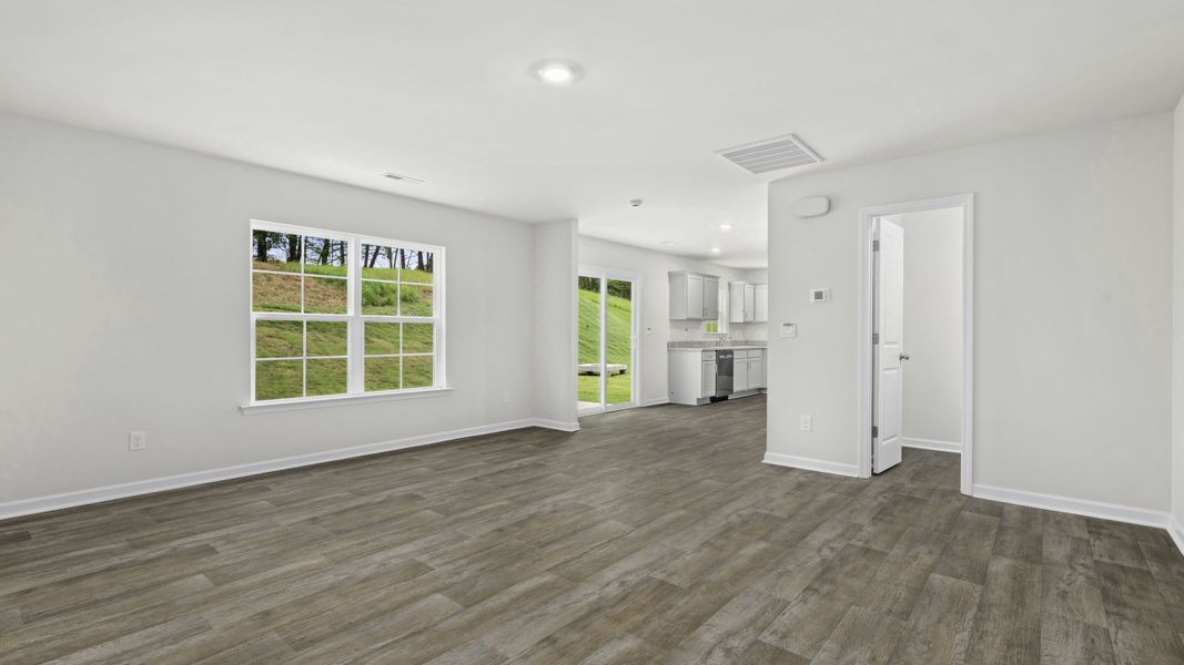 Spacious, unfurnished interior of a new home in Aspen Place, Thomasville (Image 12). Spacious, unfurnished interior of a new home in Aspen Place, Thomasville (Image 12).
