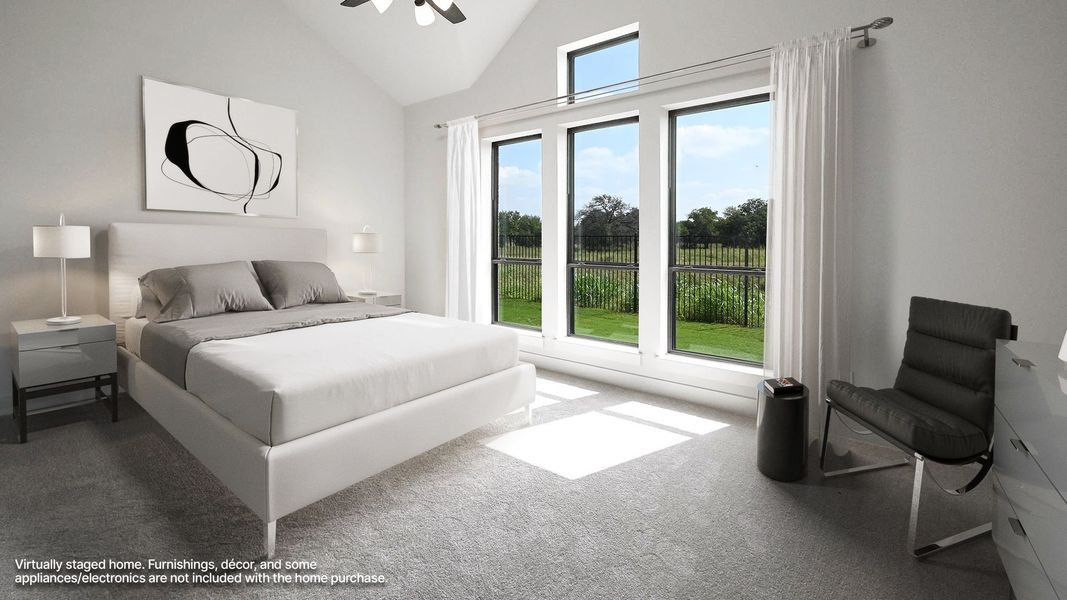 Furnished interior view inside a new home in Juniper Springs, Lockhart (Image 7).