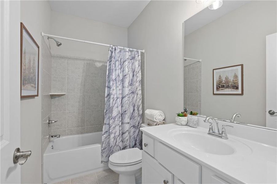 Furnished interior view inside a new home in , Cumming (Image 42).