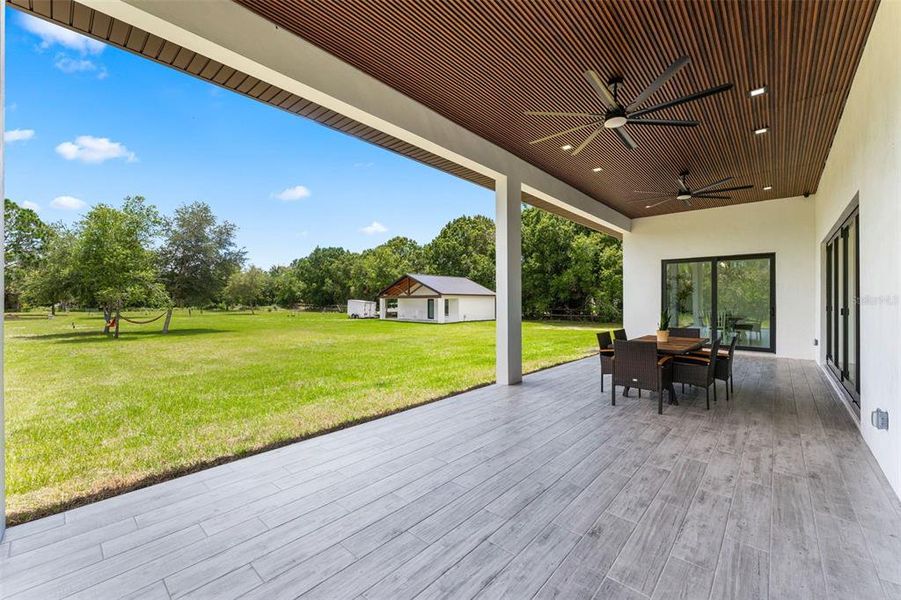 Exterior details and patio area of a home in , Palm Bay (Image 38). Exterior details and patio area of a home in , Palm Bay (Image 38).