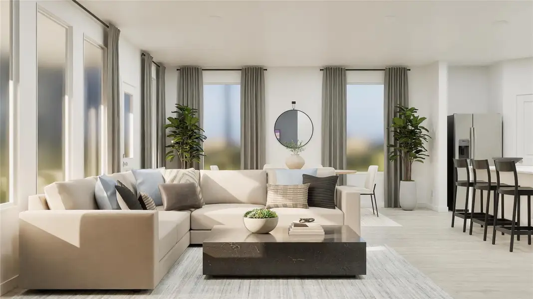 Furnished interior view inside a new home in Clayton Ranch: Classic Collection, Copperas Cove (Image 22). Furnished interior view inside a new home in Clayton Ranch: Classic Collection, Copperas Cove (Image 22).