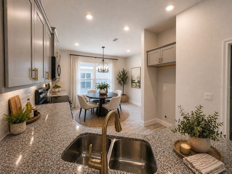 Furnished interior view inside a new home in Abbey Glen, Dade City (Image 5).