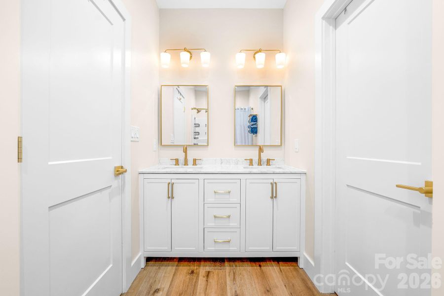 Furnished interior view inside a new home in , Crouse (Image 14).