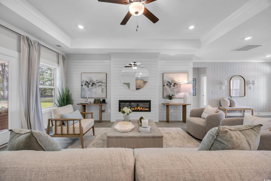 Furnished interior view inside a new home in Westwood Reserve, Conway (Image 20).