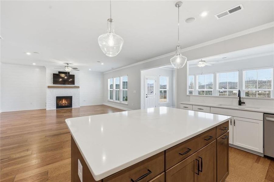 Furnished interior view inside a new home in Berkeley Mill, Cumming (Image 8).