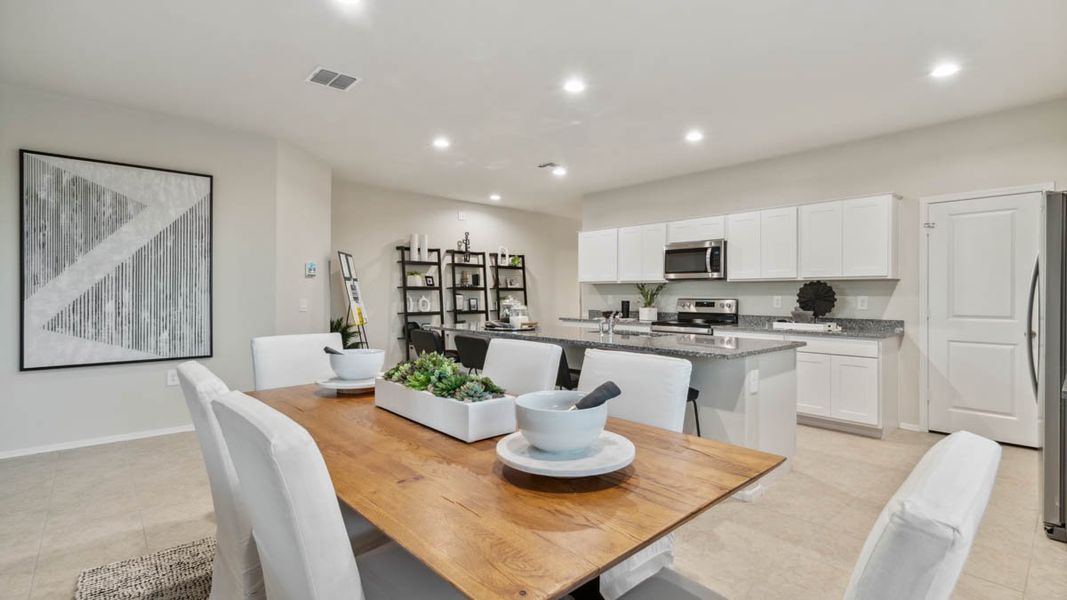 Representative furnished interior of a home built from the Pelican by D.R. Horton in Upper Canyon, Phoenix (Image 12).