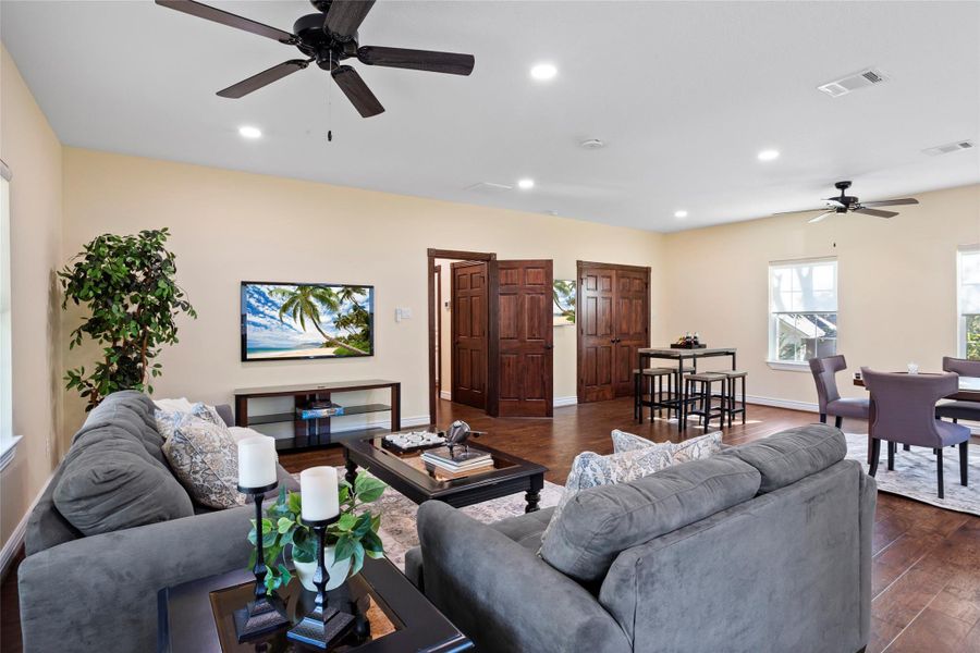 Furnished interior view inside a new home in , Montgomery (Image 15).