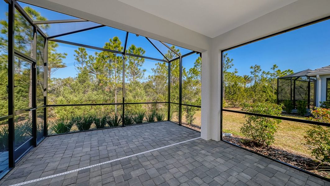 Exterior details and patio area of a home in Grand Palm, Venice (Image 25).