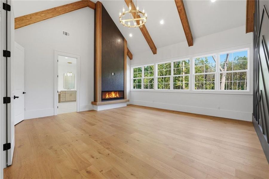 Spacious, unfurnished interior of a new home in , Bethlehem (Image 43).