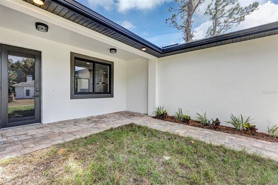 Exterior details and patio area of a home in , Port Charlotte (Image 21). Exterior details and patio area of a home in , Port Charlotte (Image 21).