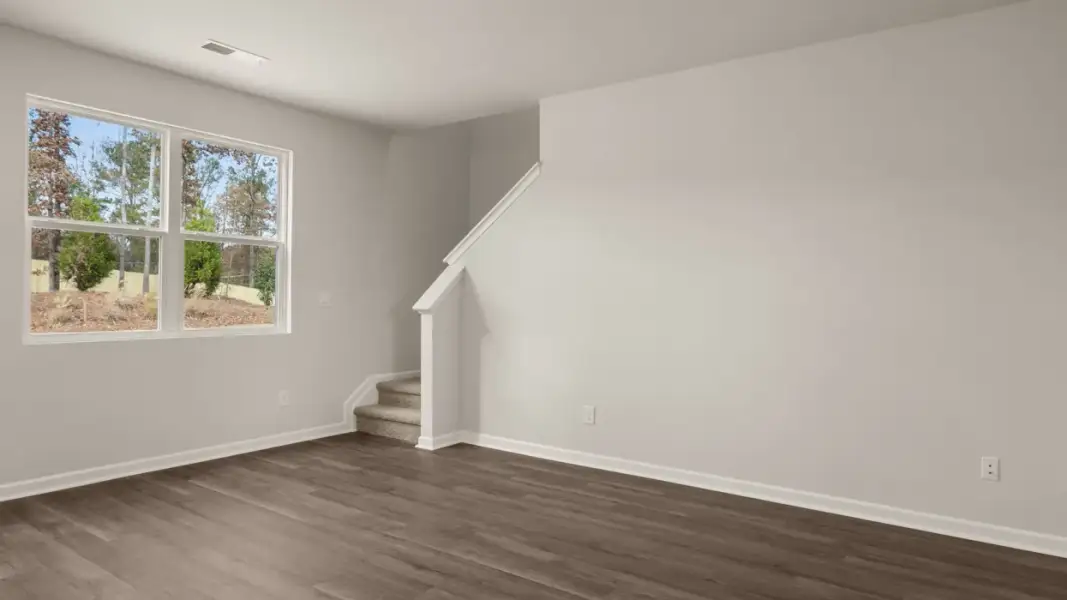Representative unfurnished interior of a home built from the Ansley by D.R. Horton in Stillwater Lake Oconee, Eatonton (Image 20).