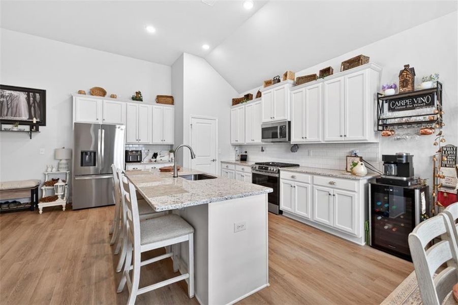 Furnished interior view inside a new home in , Hartwell (Image 14).