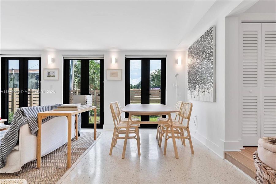 Furnished interior view inside a new home in , Miami (Image 34). Furnished interior view inside a new home in , Miami (Image 34).