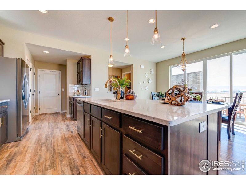 EXAMPLE PHOTO:  KITCHEN ISLAND