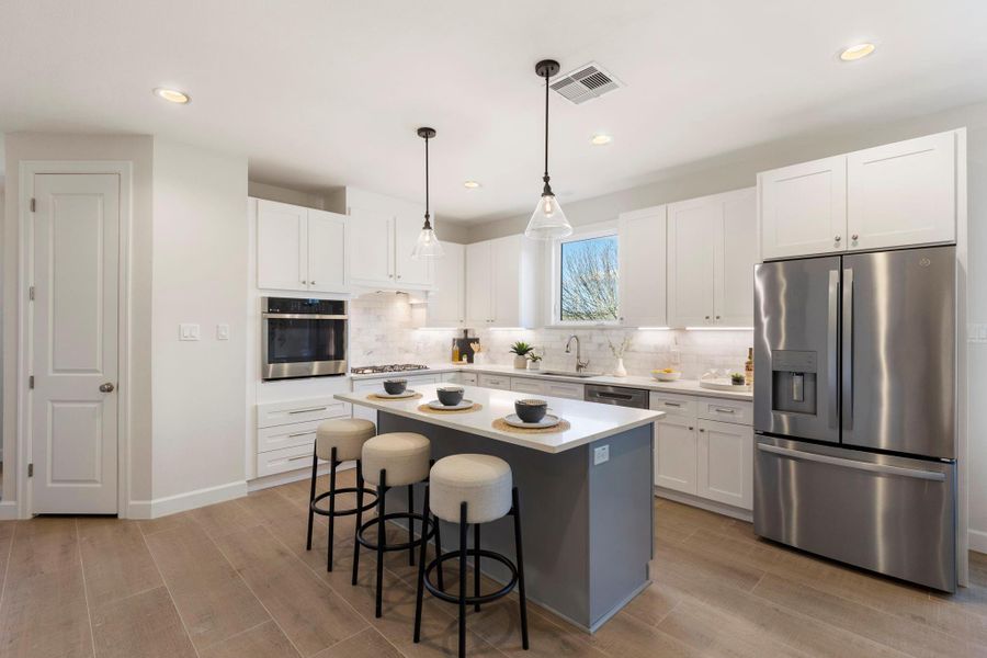 Furnished interior view inside a new home in , Brenham (Image 9).