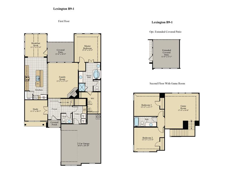 Lexington B9-1 Floor Plan