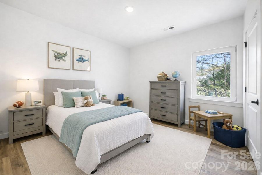 Furnished interior view inside a new home in , Hudson (Image 10).