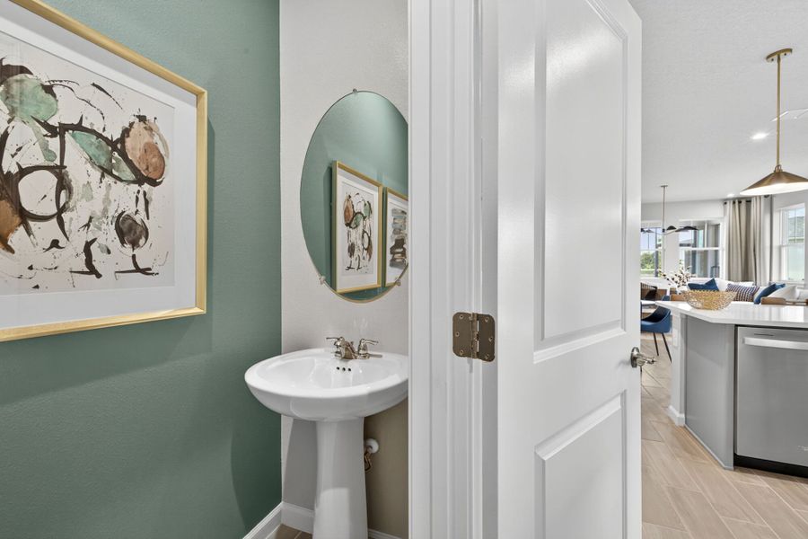 Representative furnished interior of a home built from the Seastone by Mattamy Homes in Crosswind Ranch, Parrish (Image 10).