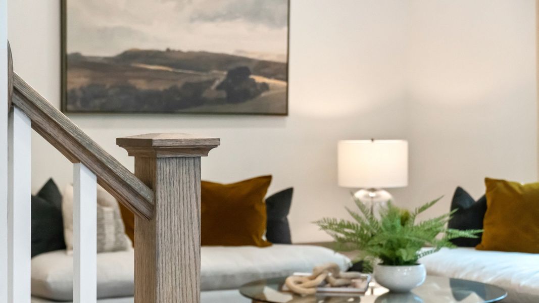 Furnished interior view inside a new home in Spring Village Townhomes, Angier (Image 13).