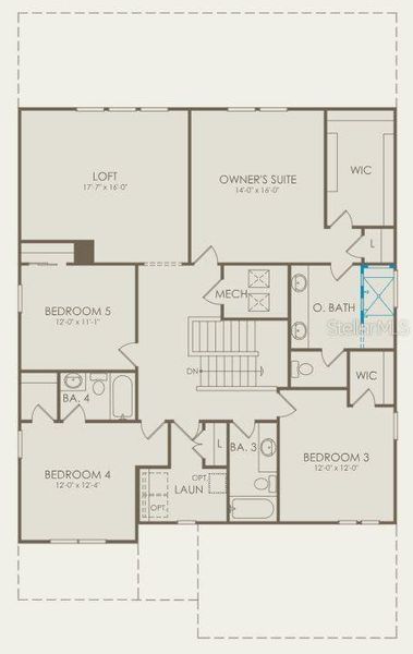 Floor Plan - Floor Two