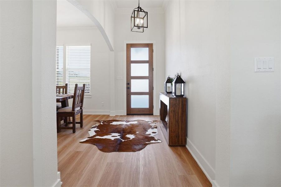 Furnished interior view inside a new home in , Weatherford (Image 14).