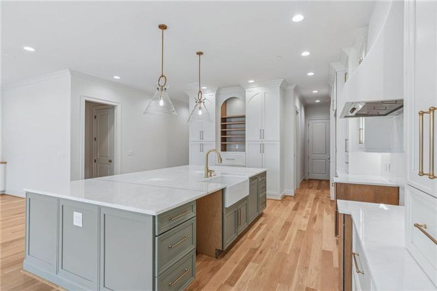 Furnished interior view inside a new home in , Marietta (Image 7).