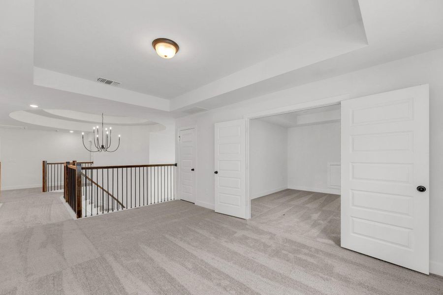 Spacious, unfurnished interior of a new home in Santa Rita Ranch - 60', Liberty Hill (Image 19).