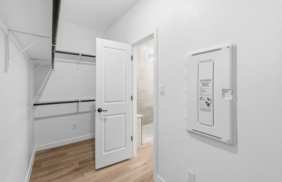 Furnished interior view inside a new home in Sunfield, Buda (Image 15).