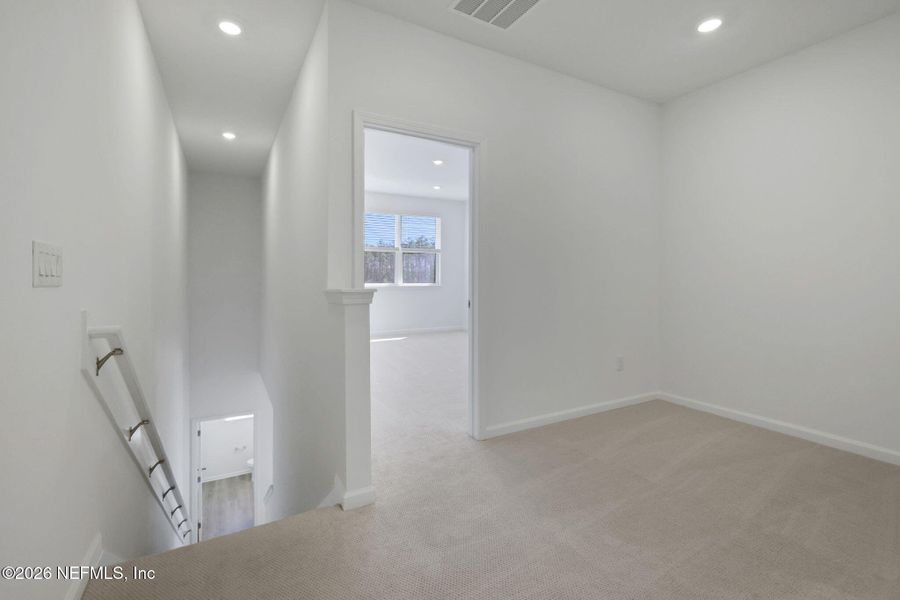 Spacious, unfurnished interior of a new home in Brook Forest, St. Augustine (Image 33). Spacious, unfurnished interior of a new home in Brook Forest, St. Augustine (Image 33).