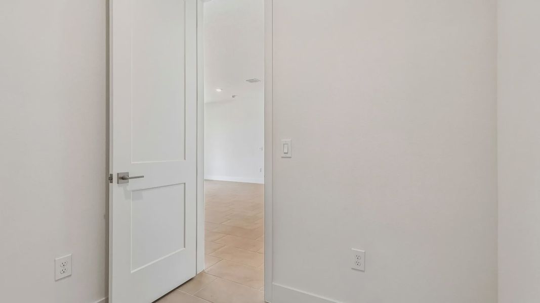 Longleaf Floor Plan Storage Area by DRB Homes in Trailside New Homes in Mount Dora Fl