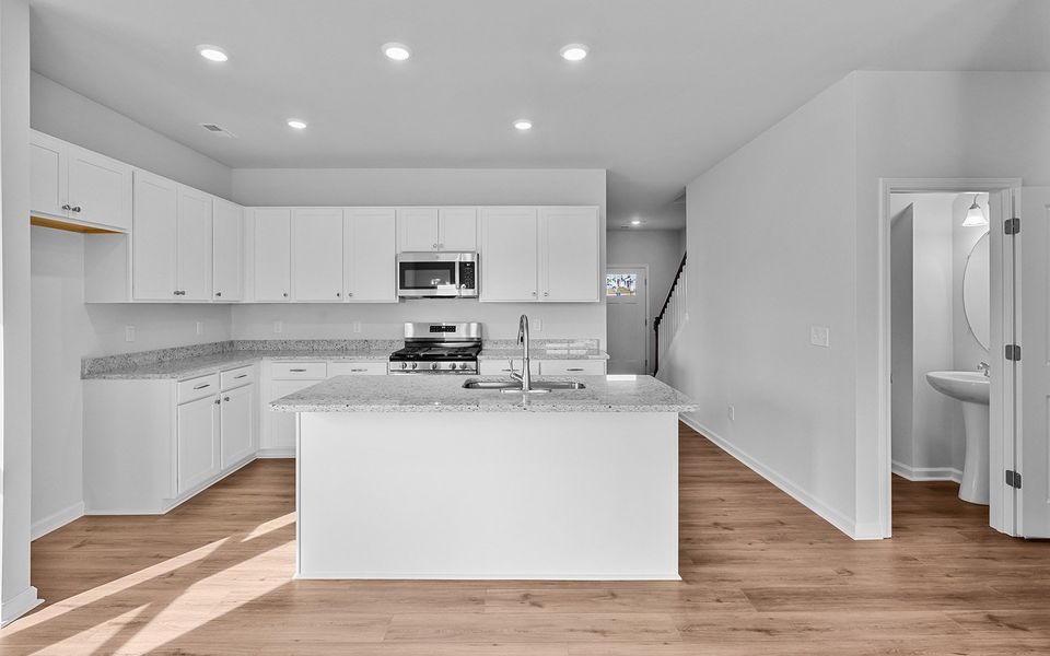 Furnished interior view inside a new home in Hanes Lake, Winston-Salem (Image 9).