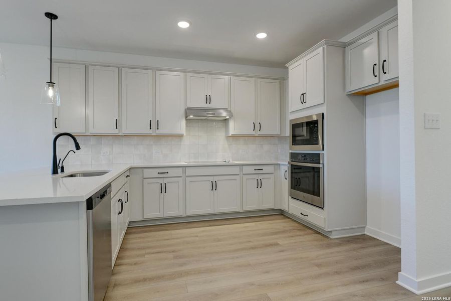 Furnished interior view inside a new home in The Wilder, Adkins (Image 6). Furnished interior view inside a new home in The Wilder, Adkins (Image 6).