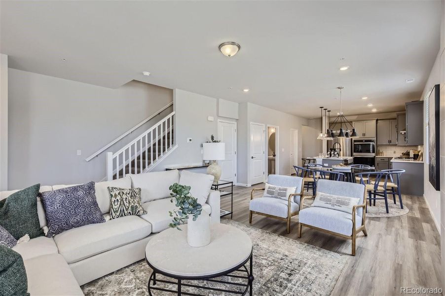 Furnished interior view inside a new home in , Fort Collins (Image 4).