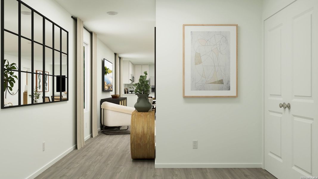 Furnished interior view inside a new home in , Kerrville (Image 15).