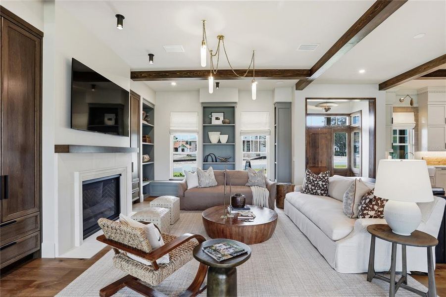 Furnished interior view inside a new home in , Oakland (Image 40).