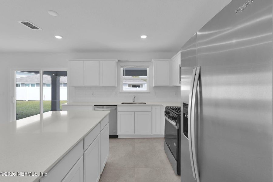 Furnished interior view inside a new home in Wells Landing, Jacksonville (Image 5).