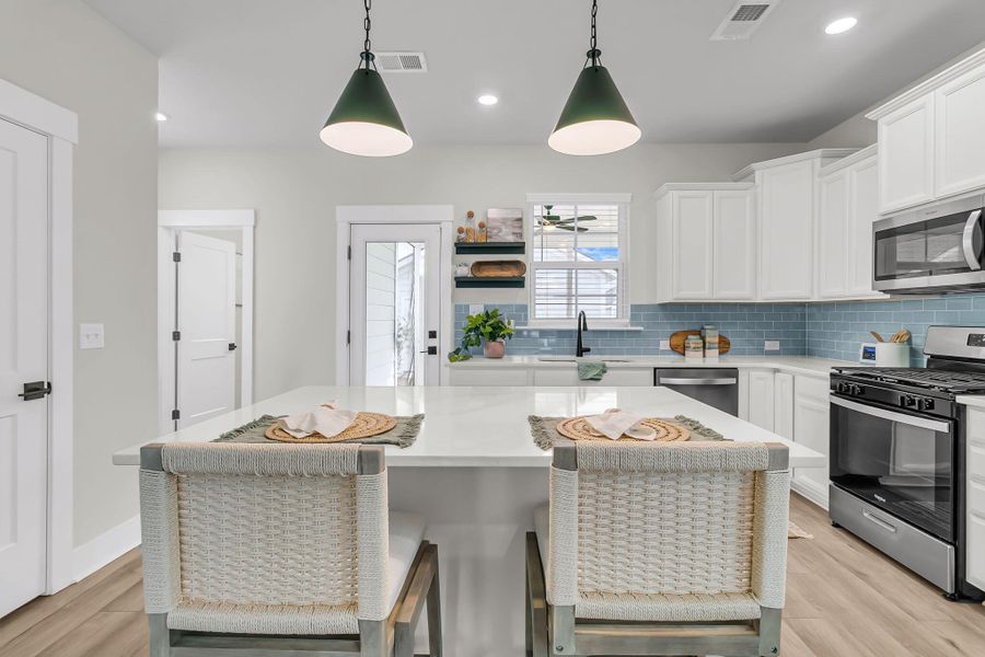 Furnished interior view inside a new home in Nexton - Midtown - The Park Collection, Summerville (Image 8).