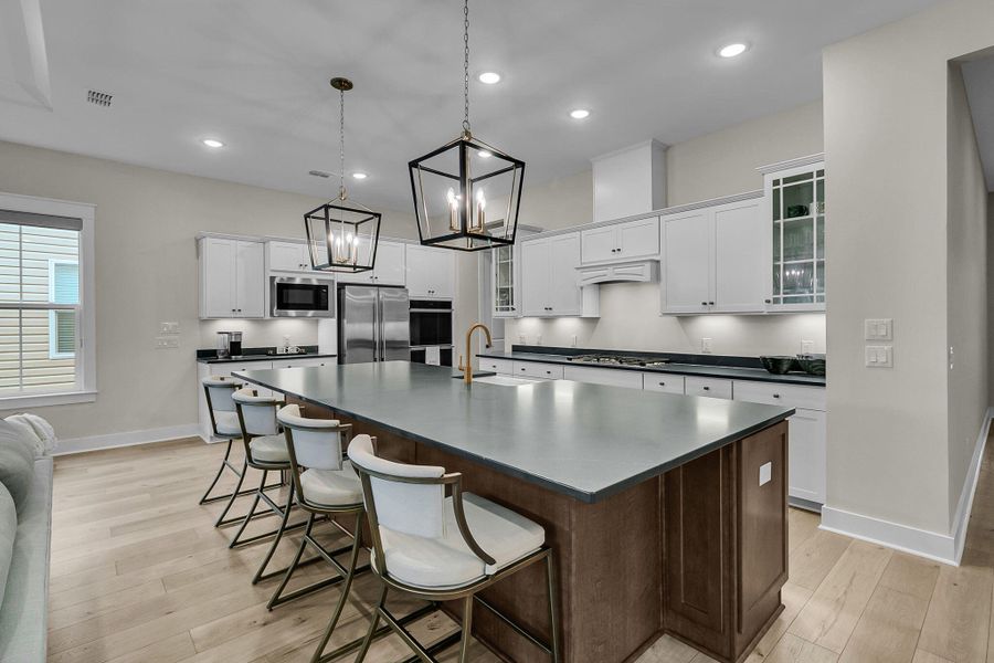 Furnished interior view inside a new home in , Summerville (Image 10).
