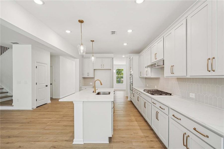Furnished interior view inside a new home in The Estates at Casteel, Bethlehem (Image 10).