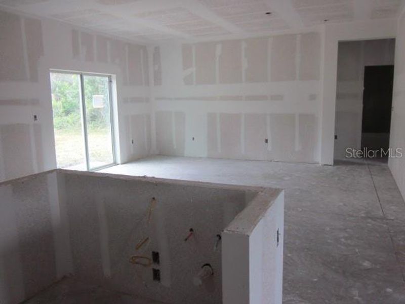 In-progress construction of a new home in , Port Charlotte, FL (Image 19).
