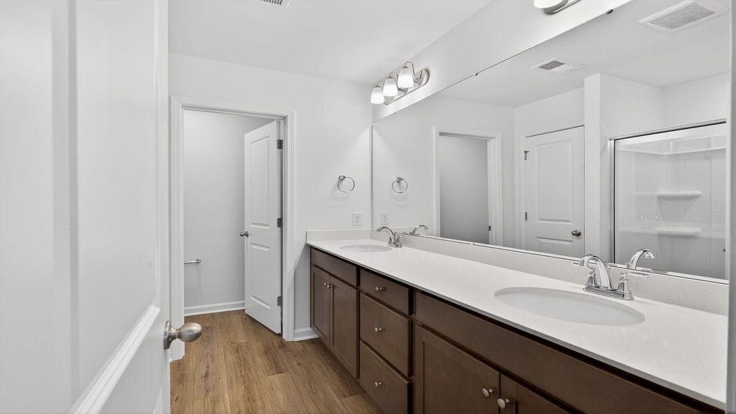 Furnished interior view inside a new home in , North Charleston (Image 8).